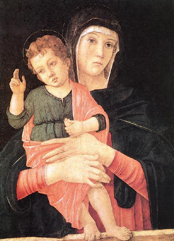 BELLINI, Giovanni Madonna with Child Blessing 25 Sweden oil painting art